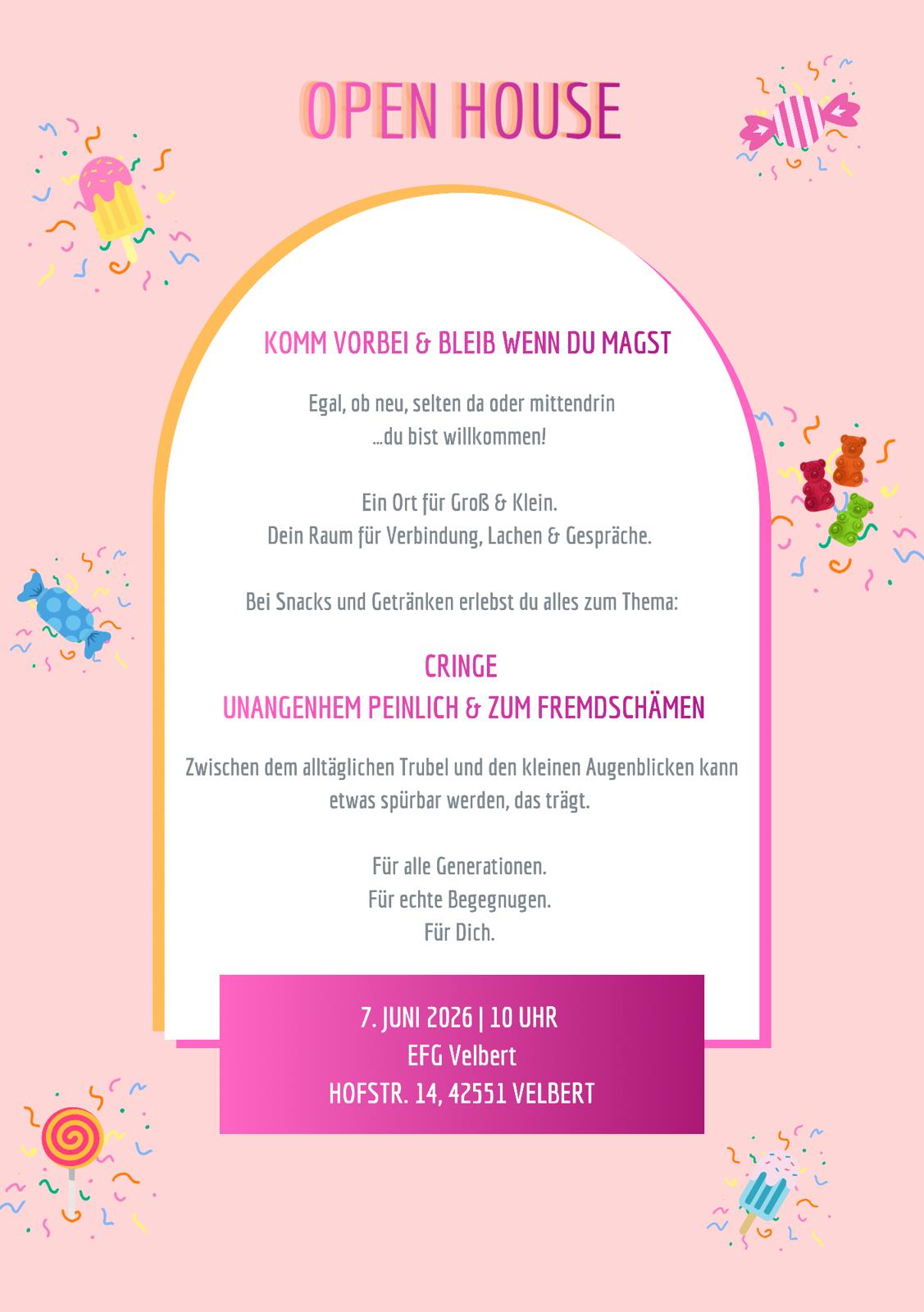 OPEN HOUSE EINLADUNG Juni26
